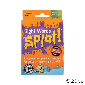 Edupress® Sight Words Splat Game Grades 1-2 (1 Set(s))