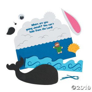 Jonah & the Whale Sign Craft Kit (Makes 12)