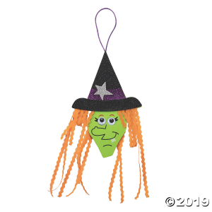 Hanging Witch Sign Craft Kit (Makes 12)