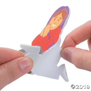 Jesus Appears to Mary Sign Craft Kit (Makes 12)