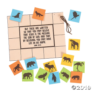 Wild Encounters VBS Verse Sign Craft Kit (Makes 12)