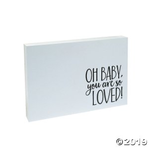 Baby Shower Guest Book Sign (1 Piece(s))