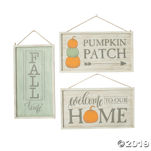 Farmhouse Fall Signs (1 Set(s))