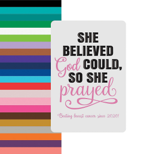 Personalized Awareness Sayings Wooden Sign (1 Piece(s))