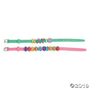 Small Rhinestone Number Slide Charms - 2 (5 Piece(s))