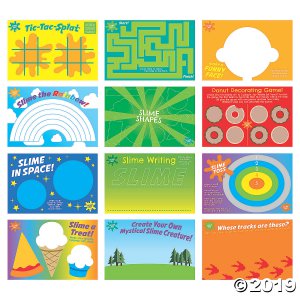 Slime Activity Mats (Per Dozen)