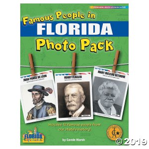 Famous People from My State's History Photo Pack - Florida (1 Set(s))