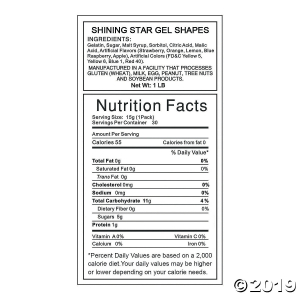 Shining Star Fruit Snacks Candy (30 Piece(s))