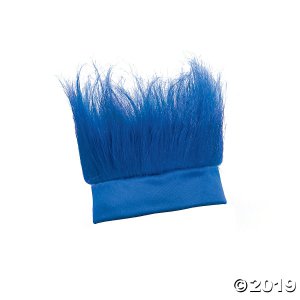 Blue Crazy Hair Headband (1 Piece(s))