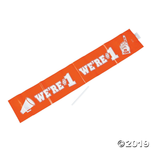 Inflatable Orange Team Spirit Boom Sticks (24 Piece(s))