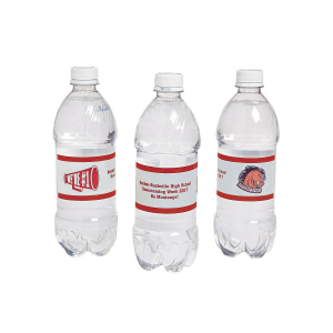 Custom Photo Team Spirit Water Bottle Labels (1 Unit(s))