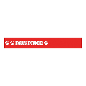 Red Paw Pride Personalized Pencils (24 Piece(s))