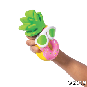 Luau Donut Pineapple Scented Slow-Rising Squishy (1 Piece(s))