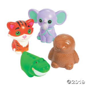 Scented Zoo Animal Slow-Rising Squishies (Per Dozen)