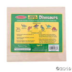 Melissa & Doug® Dinosaur Stamp Set (1 Set(s))