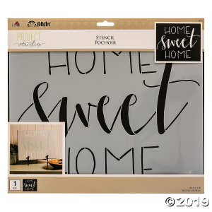 FolkArt® Project Studio Painting Stencils  Home Sweet Home (1 Piece(s))