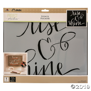 FolkArt® Project Studio Painting Stencils - Rise & Shine (1 Piece(s))