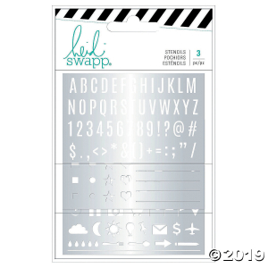 American Crafts Heidi Swapp® Journal Stencils (3 Piece(s))