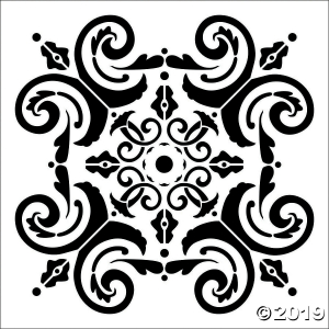 FolkArt® Painting Stencil  Fresh Elegance (1 Piece(s))