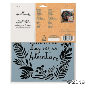 Hallmark Adhesive Stencils Nature Design (1 Set(s))