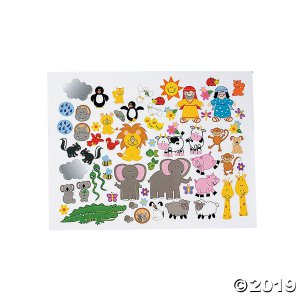 Noah's Ark Sticker Scenes (Makes 12)