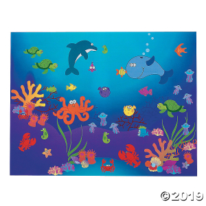 DIY Under the Sea! Sticker Scenes (Per Dozen)