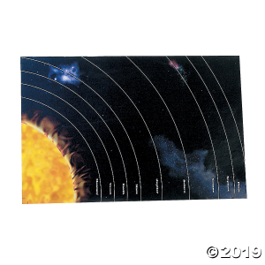 DIY Giant Planet Sticker Scenes (Per Dozen)