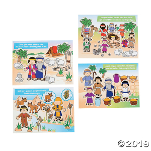 Stories of Joseph Mini Sticker Scenes (Makes 48)