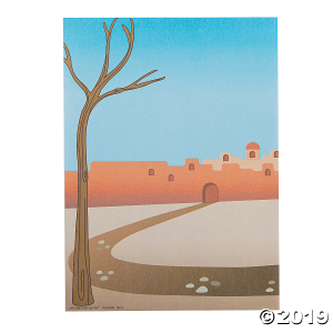 Zacchaeus Mini Sticker Scenes (Makes 12)