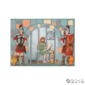 Rome VBS Paul Sticker Scenes (Makes 12)