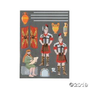 Rome VBS Paul Sticker Scenes (Makes 12)