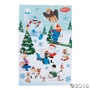 Rudolph the Red-Nosed Reindeer® Sticker Scenes (Makes 12)