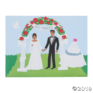 Wedding Sticker Scenes (Per Dozen)