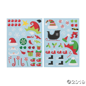 Create a Character Mini Sticker Scenes (Per Dozen)