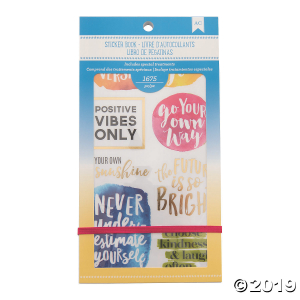 American Crafts Inspirational Journal Sticker Book (1675 Piece(s))