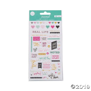 American Crafts Heidi Swapp® Good Stuff Journal Puffy Stickers (61 Piece(s))