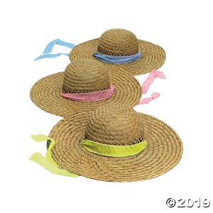 Sun Hats with Solid Band (6 Piece(s))