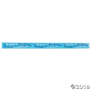 Diving in Progress Plastic Streamer (1 Roll(s))