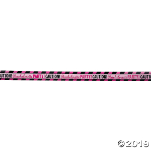 Bachelorette Party Caution Plastic Streamer (1 Roll(s))