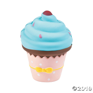 Cupcake Slow-Rising Scented Squishy (1 Piece(s))