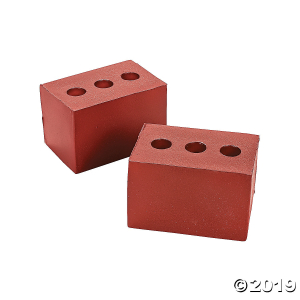 Brick Stress Toys (Per Dozen)