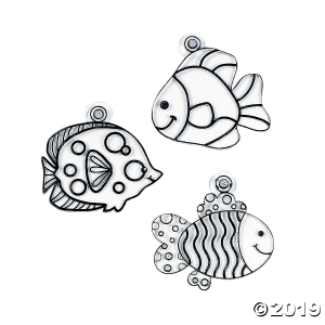Fish Suncatchers (Per Dozen)