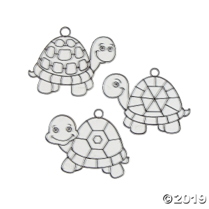 Turtle Shell Suncatchers (24 Piece(s))