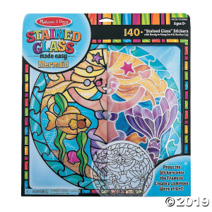 Melissa & Doug® Large Mermaid Suncatcher (1 Set(s))