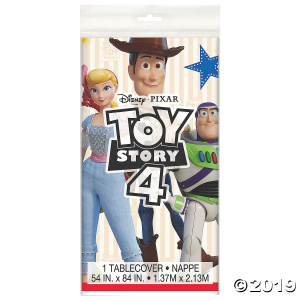 Disney Toy Story 4 Plastic Tablecloth (1 Piece(s))