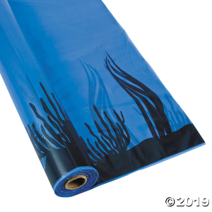 Under the Sea Plastic Tablecloth Roll (100 ft)