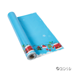 Whimsical Christmas Tablecloth Roll (1 Roll(s))