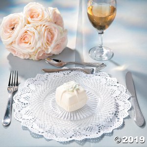 Extra Large White Doilies (24 Piece(s))