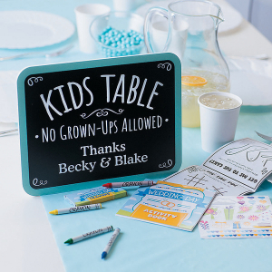 Personalized Kids Table Sign (1 Piece(s))