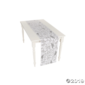 Color Your Own Christmas Table Runner Roll (1 Roll(s))